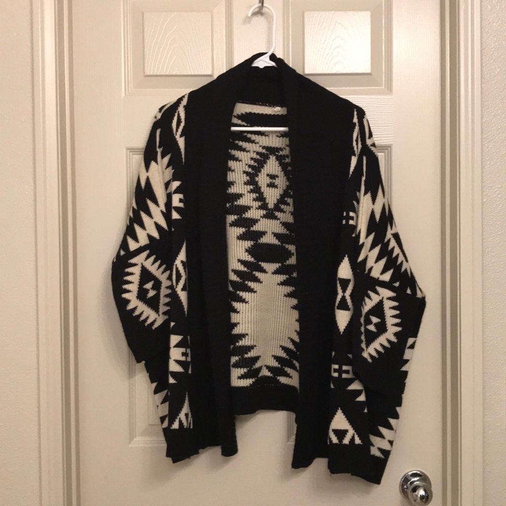 Aztec oversized sweater